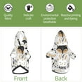 thumbnail image 6 of Bingfone Funny Animals Series Dog Clothes Hoodie, Pet Winter Coat,Puppy Sweatshirts For Small Dogs Boy Girl,Suitable For All Breeds-Small, 6 of 9