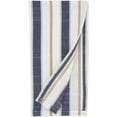 thumbnail image 4 of Fennco Styles Striped Linen Blend Cloth Napkins 20" W x 20" L, Set of 4 - Blue Dinner Napkins for Dining Room, Banquets, Family Gatherings, and Holidays, 4 of 4