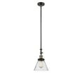 thumbnail image 2 of Innovations Lighting 206 Large Cone Large Cone 8" Wide Adjustable Mini Pendant - Bronze, 2 of 7