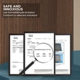 thumbnail image 3 of Plank & Hue 4Pcs 106"x12.6" Soundproof Wood Slat Panels Acoustic Wall and Ceiling Panels, Classic Brown, 3 of 8