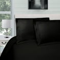 thumbnail image 4 of Superior Egyptian Cotton Duvet Cover Set, King/ Cal King, Black, 4 of 6