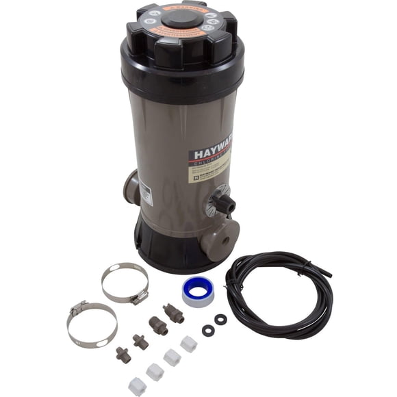 Dosificador químico Hayward CL220EF con capacidad de 4 kg