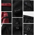 thumbnail image 6 of Lycody Boys Suits Black Suit for Boy Slim Fit Formal Toddler Kids 7Pcs Vest Dress Pants Blazer, 6 of 7