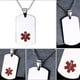 thumbnail image 5 of Collar de Acero Inoxidable Estilo Militar Hugo para Hombre, 5 of 5