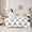 White Black 02, variant on Feelyou Fashion Bowknot Twin Bedding Sets 7pcs, Cheetah Leopard Print Comforter Set