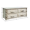thumbnail image 2 of Montana Collection 4 Drawer Sitting Chest, Ready to Finish, 2 of 5
