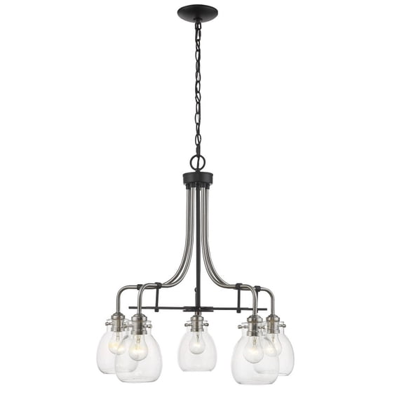 Kraken 5 Light Chandelier Clear