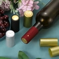 thumbnail image 5 of Uxcell 100 Pack Heat Shrink Wine Bottle Caps, 1.18" Wine Shrink Wrap Sleeves Cap, Black, 5 of 6