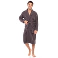 thumbnail image 2 of Skylinewears Men’s Luxury Robe 100% Cotton Terry Robe Shawl Collar Kimono Bathrobe Spa Robe Lightweight Soft Sleepwear Shower Robe Gowns for Men, 2 of 6