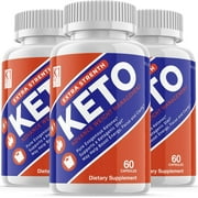 3 Pack K1 Keto Lifestyle Diet Supplements Advanced Ketogenic Formula 180 Capsules