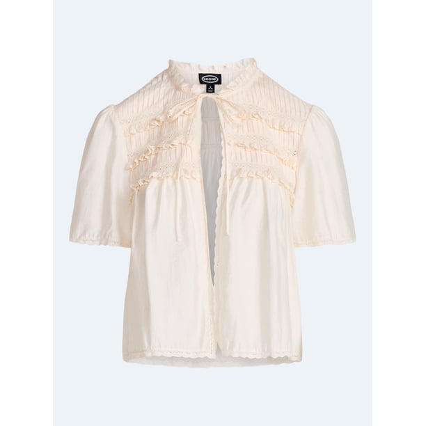 Scoop Women's Crochet Lace Top, Sizes XS-4X - Walmart Business