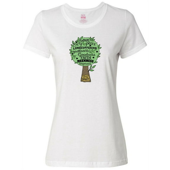 Inktastic Fruit of the Spirit Bible Quote Women's T-Shirt