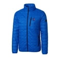 thumbnail image 2 of Men's Cutter & Buck Royal Florida Gators Swinging Gator Rainier PrimaLoft Eco Insulated Full-Zip Puffer Jacket, 2 of 3