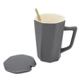 thumbnail image 4 of Taza de cerámica Jadeshay minimalista multiusos para exteriores 400 ml, 4 of 8