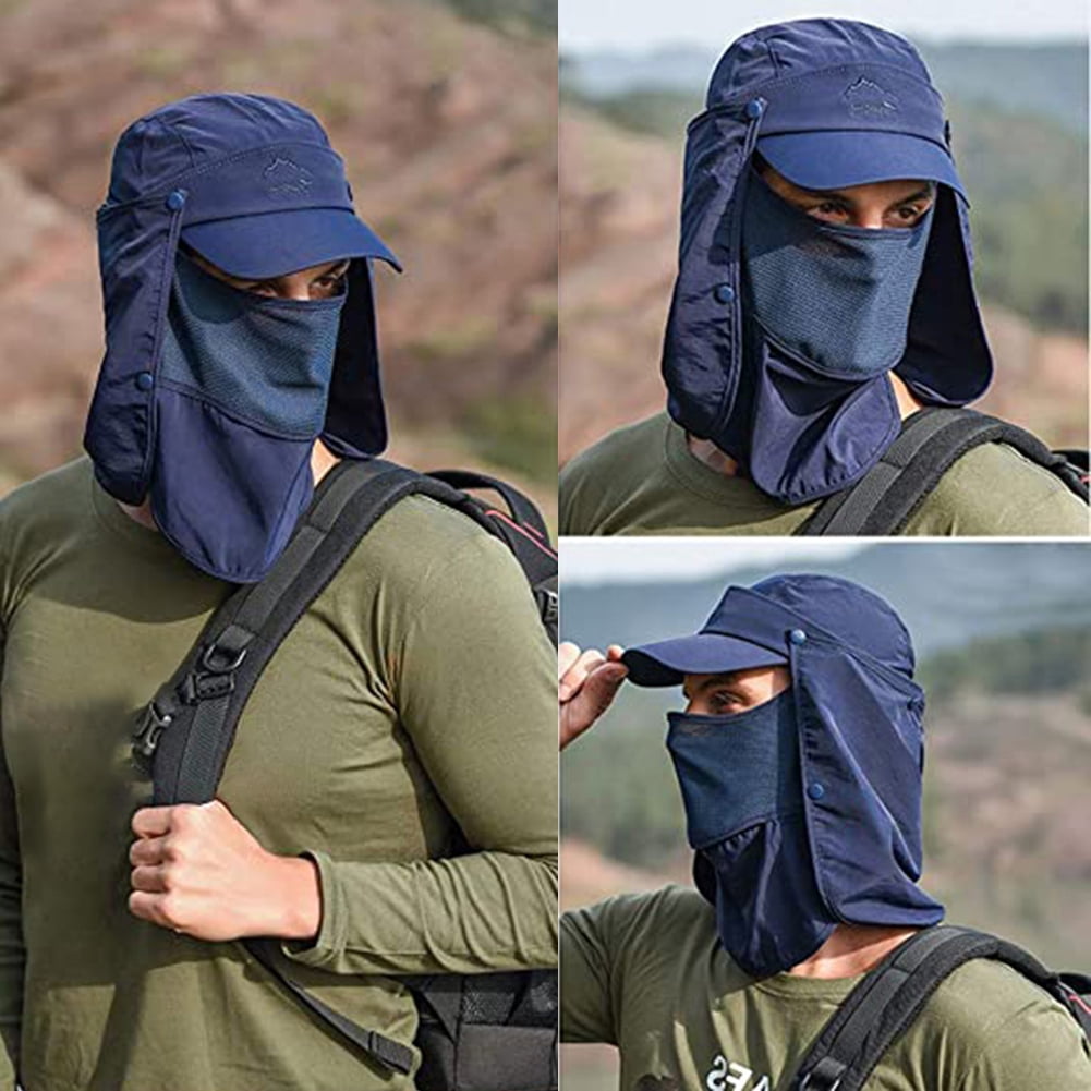 Akoyovwerve Sun Protection Baseball Cap Uv Protection Hats With Face