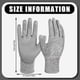 thumbnail image 3 of 3 pares de guantes resistentes a cortes de nivel 5, guantes de seguridad para carpintería, guantes protectores a prueba de cortes para hombres, guantes de trabajo anticortes, jardinería recu, 3 of 5