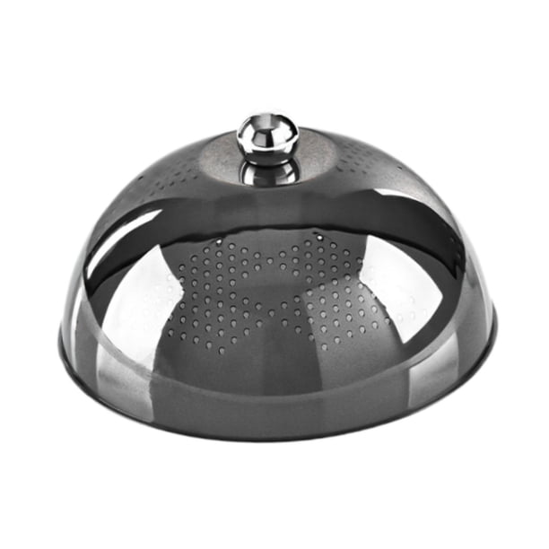 Cubierta para platos, cubierta para platos, protección para mesa de comedor, cubierta reutilizable para alimentos, Protector de alimentos para negro