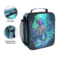 thumbnail image 2 of ALAZA Magic Octopus Sea Lunch Box Insulated Lunch Bag Reusable Thermal Cooler Tote School Picnic, 2 of 6