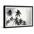 thumbnail image 2 of Marmont Hill Black and White Palms Framed Wall Art, 1.50" x 12.00", 2 of 6