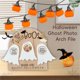 thumbnail image 1 of Christmas Decorations Clearance!! Cute Ghost Halloween Christmas Desk Ornament Picture Photo Frame Art Diy Family Ornaments Artwork for Crafts,Newlyweds,Living Room,Bedroom, 1 of 6