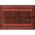 thumbnail image 1 of Ahgly Company Indoor Rectangle Abstract Brown Modern Area Rugs, 3' x 5', 1 of 4