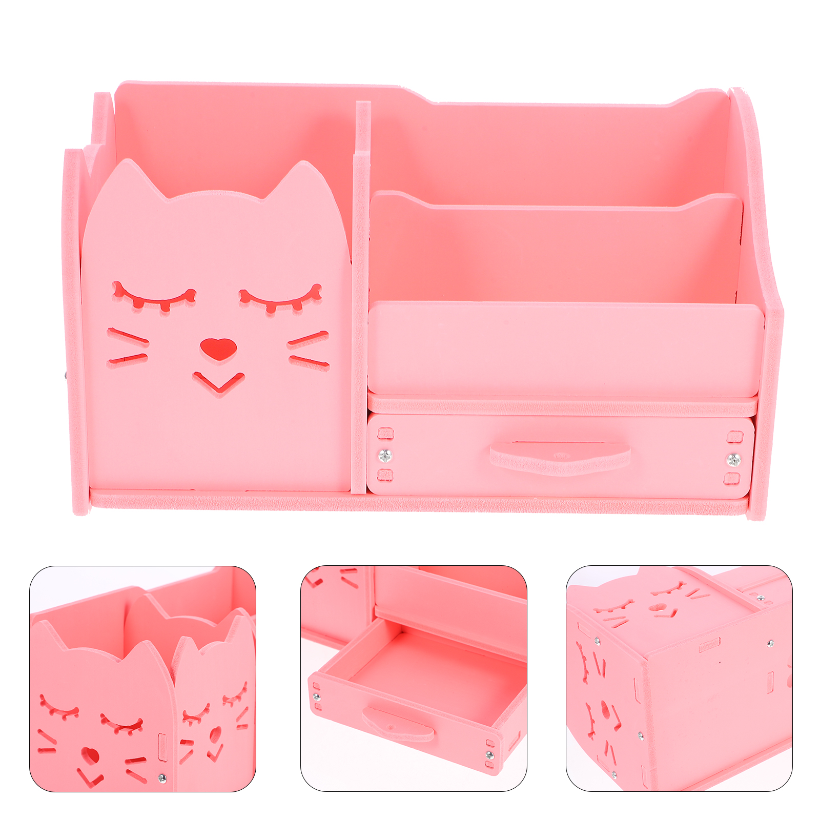 unbranded 2 Sets  Convenient Pencil Holder Office Pencil Organizer Household Desk Organizer Study Accessory