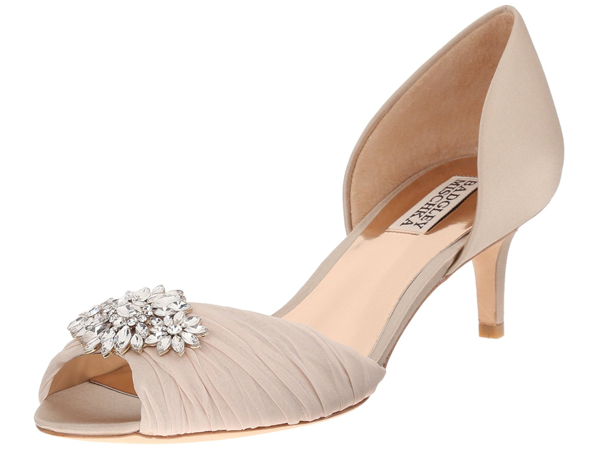 Badgley Mischka - BADGLEY MISCHKA Womens Caitlin Peep Toe ...