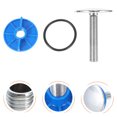 thumbnail image 3 of Stainless Steel Sink Lid Washing Basin Plug Holes Sink Hole Cover Stopper, 3 of 8