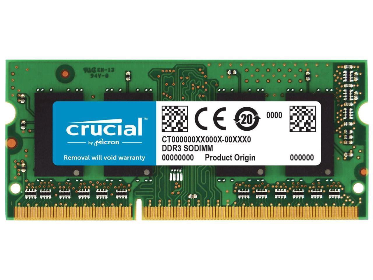 CRUCIAL 8GB DDR4 3200 MHz PC4-25600 Laptop SODIMM Non-ECC 260-Pin Memory  RAM 8G