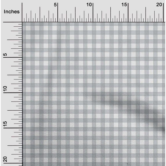 oneOone Viscose Jersey Fabric Gingham Check Fabric Prints By Yard 60 Inch Wide