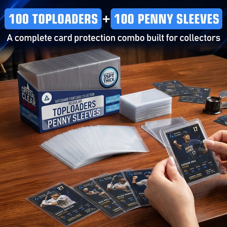 card collecting sleeves Mayday Collector (100) Specially developed to protect your trading cards 110 x Kpop Collector Size