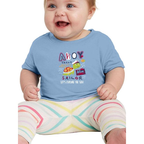 Turtle Sailor T-Shirt Infant -Image by Shutterstock, 12 Months