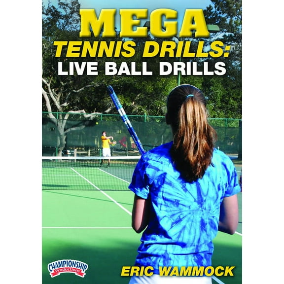 Mega Tennis Drills: Live Ball Drills DVD