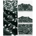 thumbnail image 3 of DOKOTOO Blouses for Women Puff Long Sleeve V Neck Tunic Tops Boho Dressy Casual Chiffon Shirts, 3 of 8