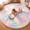 Rainbow, variant on Sanmadrola Round Area Rug for Bedroom Fluffy Circle Rug 5.2'X5.2' for Kids Room Furry Carpet for Girls Bedroom Shaggy Circular Rug for Nursery Room Fuzzy Plush Rug Dorm Baby Room Decor Rainbow