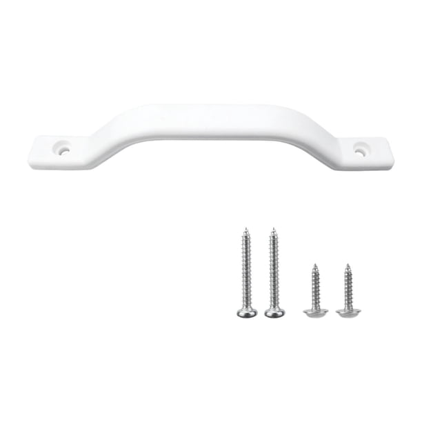 Asidero para auto, pasamanos para RV, accesorios interiores, blanco, fácil instalación Manija de la puerta de 1 pieza