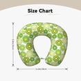 thumbnail image 5 of Disketp Kiwi Lemon Travel Pillow Memory Foam Neck Pillow Support Pillow for Camping, Sleeping Rest Cushion Airplane Pillow, 5 of 8