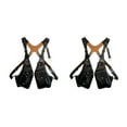 thumbnail image 4 of Cateissary Bolsa Antirrobo para Hombro Resistente y Duradera Cómoda y Práctica Negro 2Conjunto, 4 of 6
