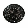 thumbnail image 3 of Classy Black Cabinet Knobs, 1" Dia. Solid Brass Knob Pull Handles w/Screws | Renovator's Supply, 3 of 3