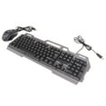thumbnail image 4 of Combo de Teclado y ratón de Juego, Larga Vida de Mecanografía Life Ergonímimicamete Teclado Ratón Reforzado Inferior 104 Teclas Colorida Luz de Luz para Computadora, 4 of 7