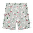 thumbnail image 4 of joogoo Cherry Flowers Girls Lined Shorts Bike Dance Bottoms 10Y, 4 of 7