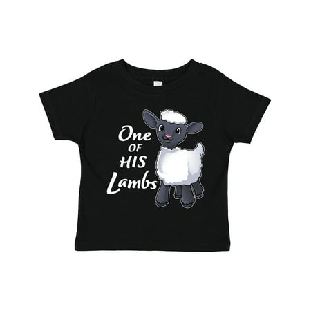 

Inktastic One of His Lambs- Easter Sheep Gift Toddler Boy or Toddler Girl T-Shirt