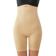 thumbnail image 2 of Women High Waist Yoga Shorts Compression Workout Running Bike Spandex Shorts, 2 of 2