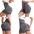 thumbnail image 4 of 3pzs Short De Licra Deportivo Para Mujer Moda Yoga Gym, 4 of 8