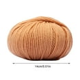 thumbnail image 2 of Wool Hand-woven Medium Coarse Scarf Hat Overcoat Wool Merinoss Wool Wool Cashmeres Yarn, 2 of 5
