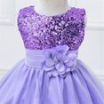 thumbnail image 6 of EnJoCho Children'S Clothing Girls Fashion Sequin Mesh Tulle Skirt Big Children Princess Flower Dress Skirt Children'S Clothing Little Girl Summer Trendy Dress Outfits Cute Dresses 5-6Years, 6 of 7