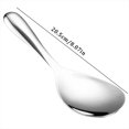thumbnail image 3 of Clearance Tableware under $5,304 Stainless Rice Spoon Rice Cooker Rice Spoon High Temperature Rice Spatula Thickened, 3 of 4