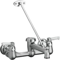 Elkay LKB940C Commercial Service/Utility Wall Mount Faucet with Bucket Hook Rough (Chrome)