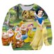 thumbnail image 1 of Sudadera de manga larga de princesa Blancanieves de Anime de Disney, ropa de algodón para niños, ropa informal fresca holgada, sudaderas con capucha de moda para niños 12M Gao Jinjia LED, 1 of 2