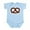 Sky Blue, variant on CafePress - Pretzel Infant Bodysuit - Baby Light Bodysuit, Size Newborn - 24 Months